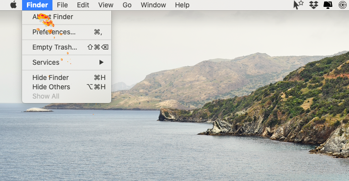 change mouse cursor mac for video screenshot